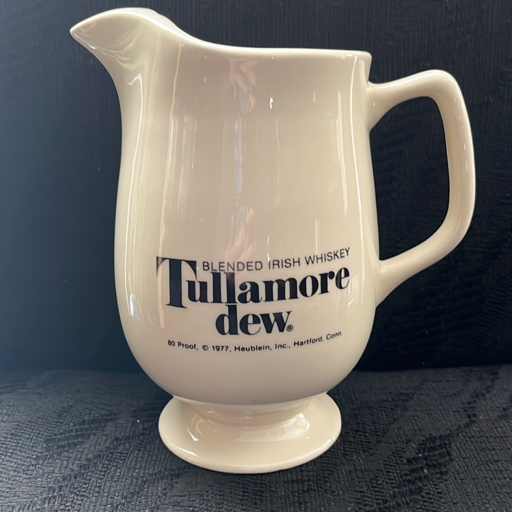 Tullamore Dew Blended Irish Whisky Pitcher